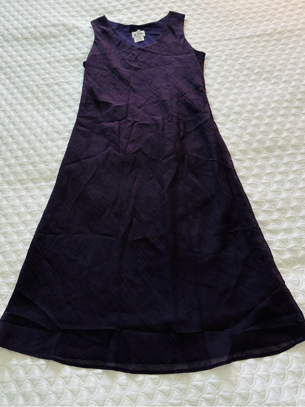 Purple Two-Piece Skirt Set
